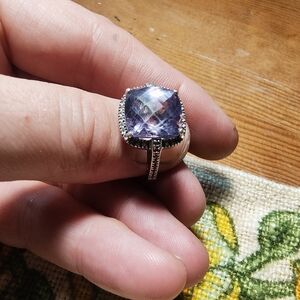 Sterling Silver Amethyst Ring